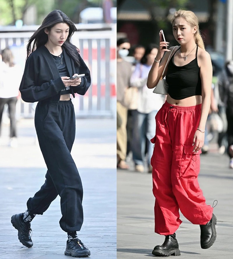 女生出门这样穿时尚减龄又撩人,被北京街拍惊艳到都是名媛范
