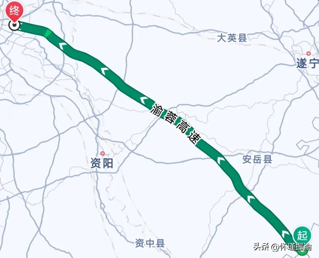 四川最早第一条高速公路,四川通江高速公路规划图