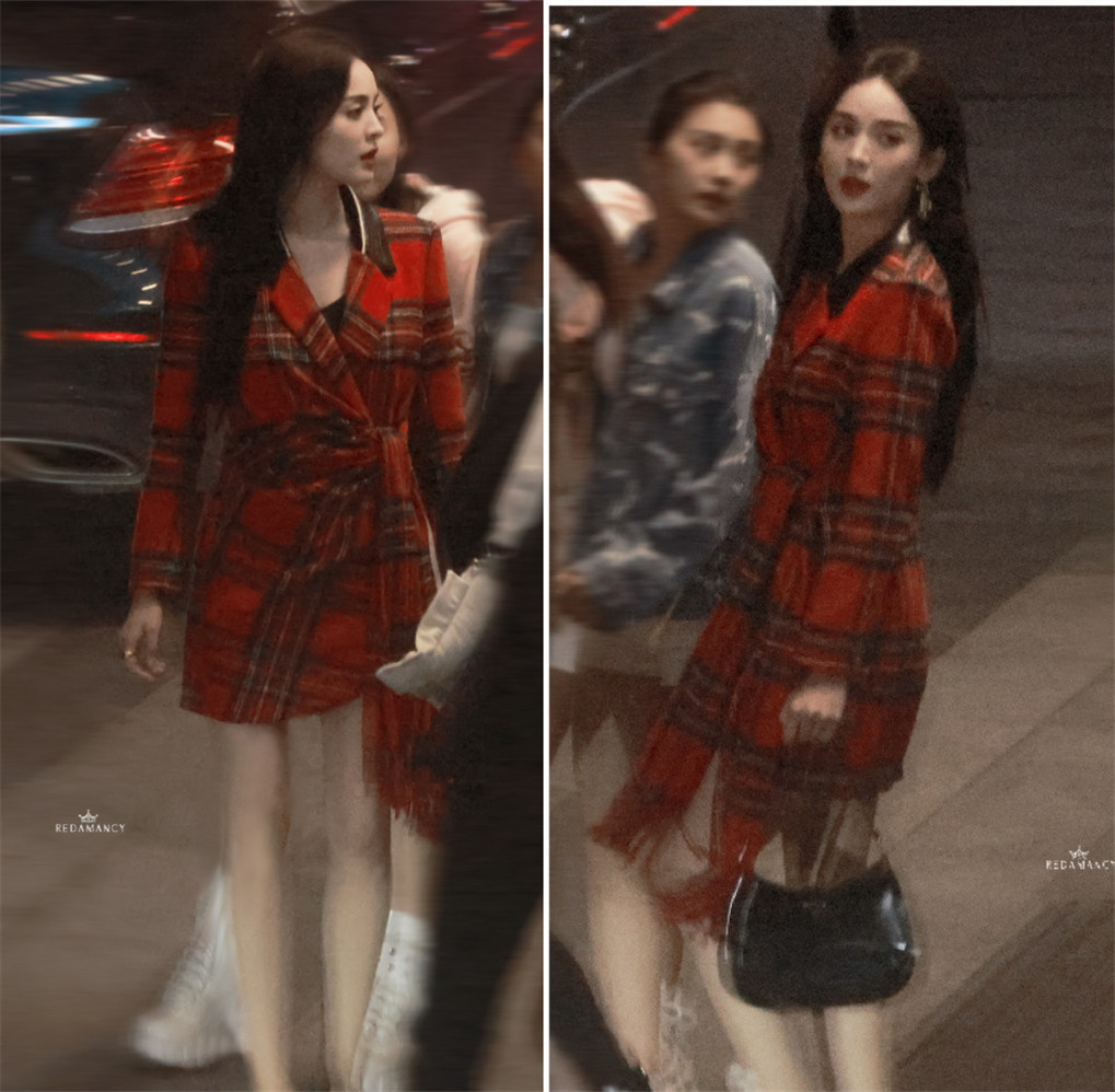 杨幂娜扎同系列套装,杨幂娜扎抢眼