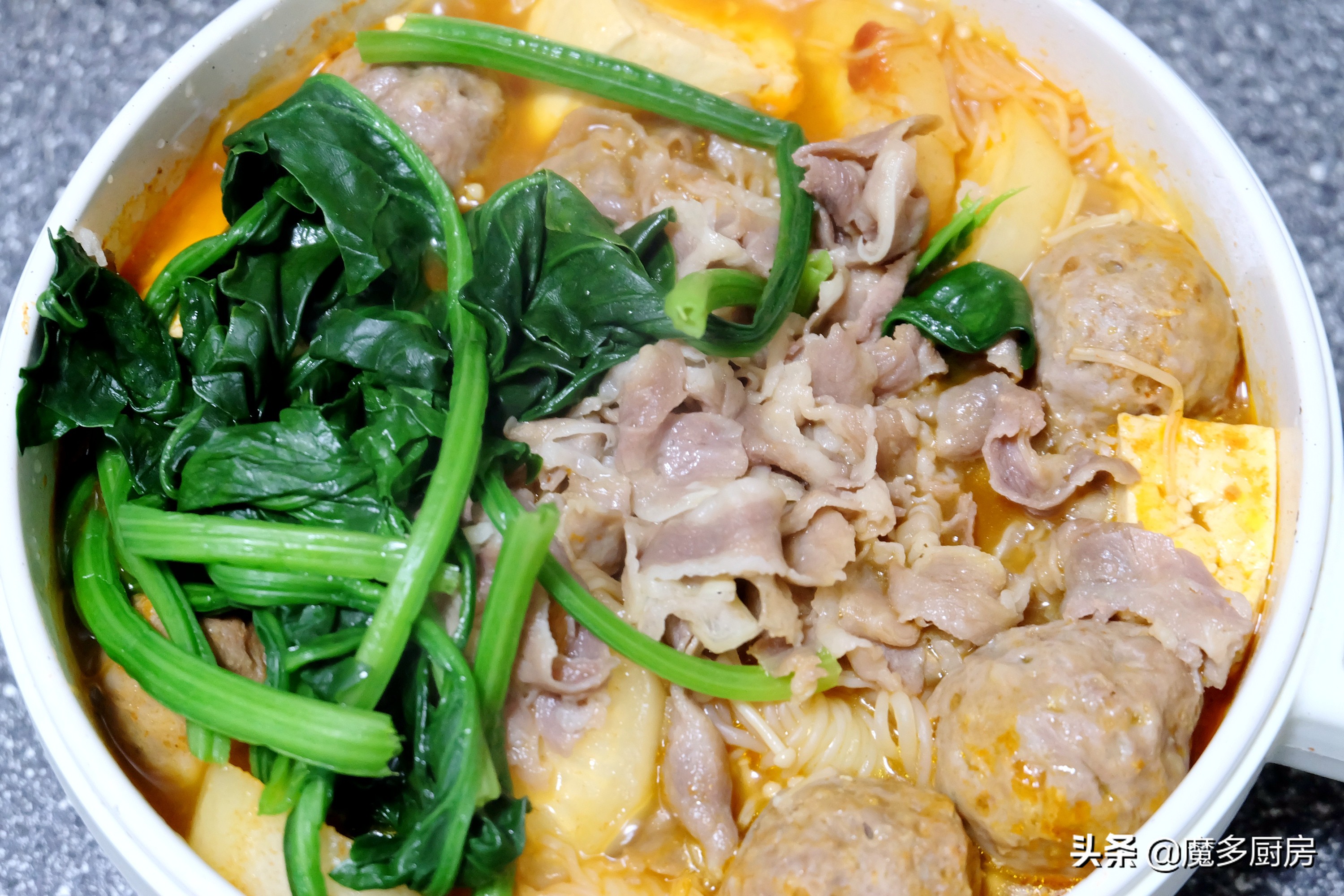 全职妈妈一个人的午餐,怎么在家自煮小火锅吃