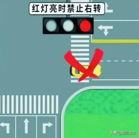 右转弯如何避免违章,右转弯有几种违章图解