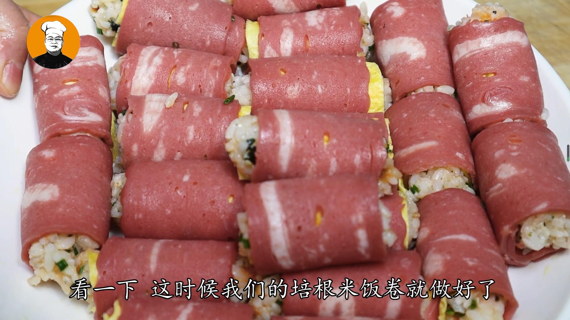 剩米饭做紫菜鸡蛋炒饭,鸡蛋米饭同时做蛋炒饭