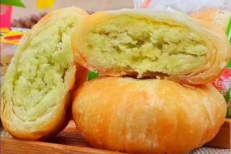 绿豆饼紫薯饼板栗饼做法,绿豆饼绿豆酥的制作过程