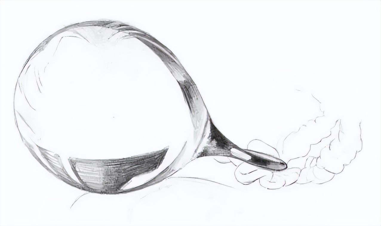 画出玻璃的质感,零基础可以描摹的画