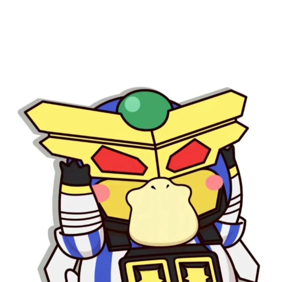 可爱可达鸭头像大全,各种可达鸭头像