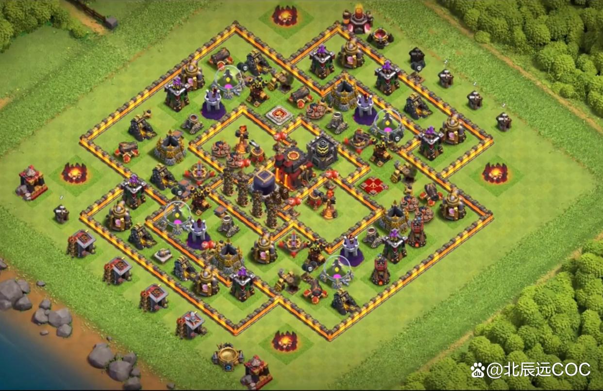 部落冲突10本阵型推荐,部落冲突10本最强阵型