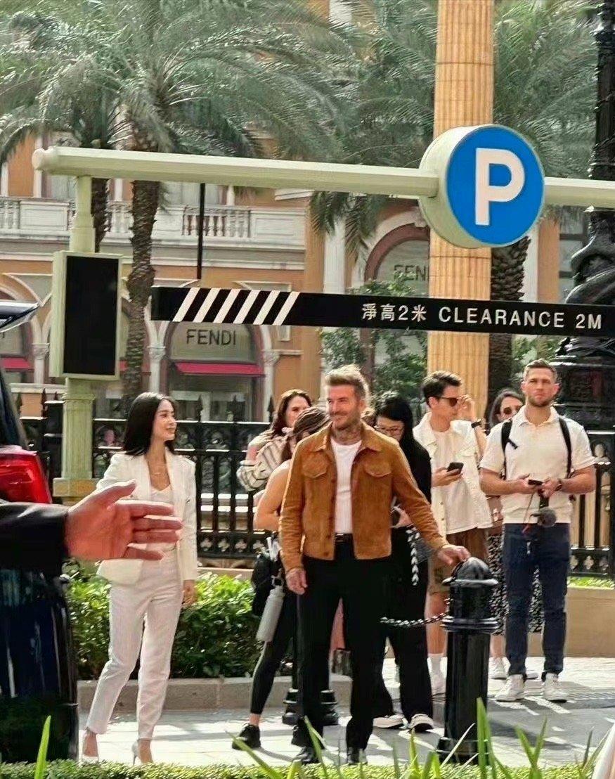 angelababy和贝克汉姆拍过广告,贝克汉姆和angelababy的短片