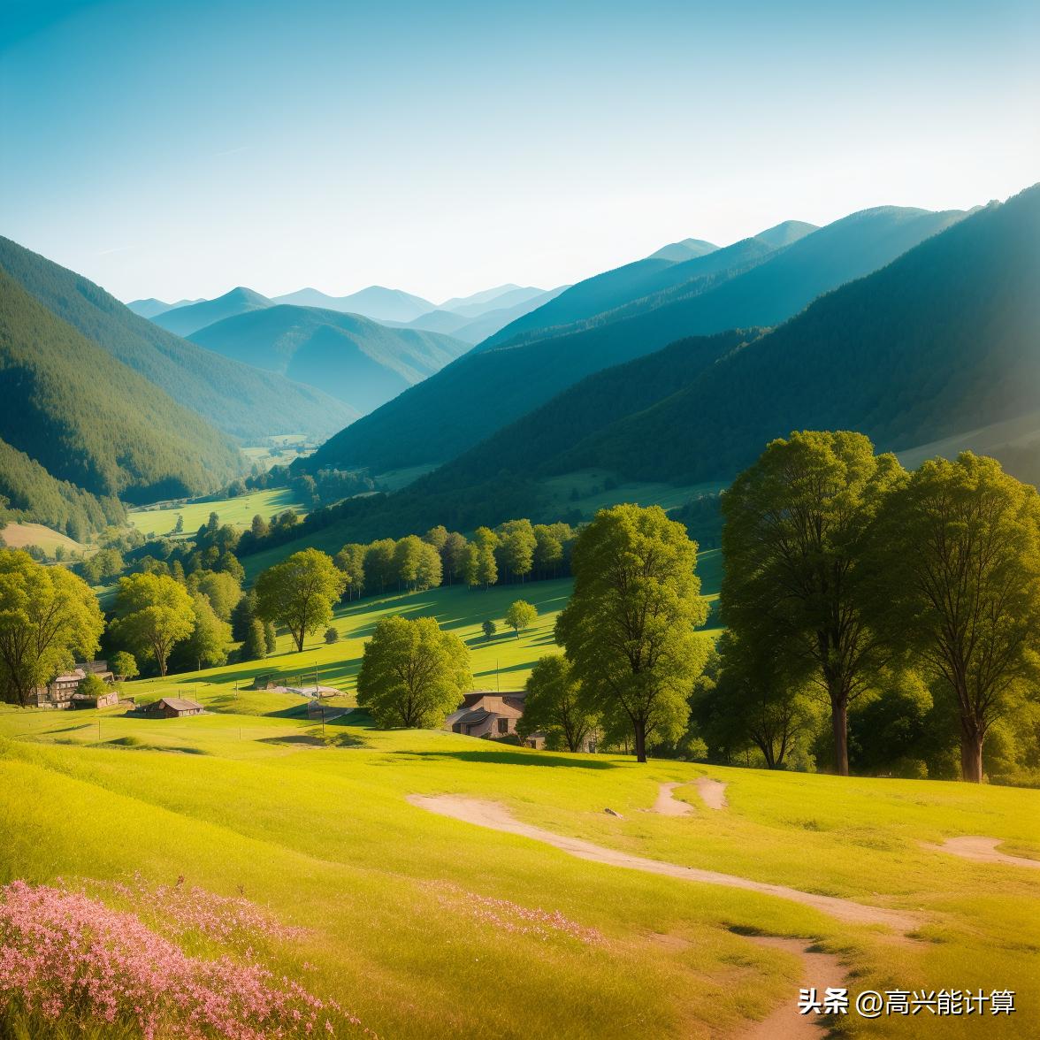 ai绘画梦幻仙子高清壁纸,ai绘画电脑桌面背景图