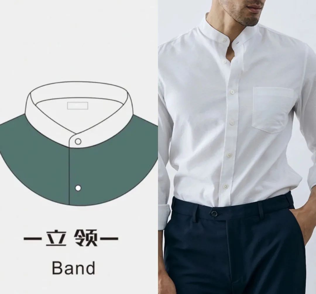 男士衬衫领子怎么选,男士衬衫哪种领型好看