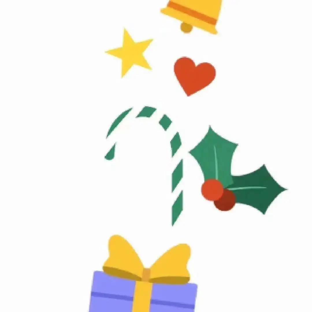 圣诞九宫格创意配图,适合发朋友圈的圣诞九宫格图片