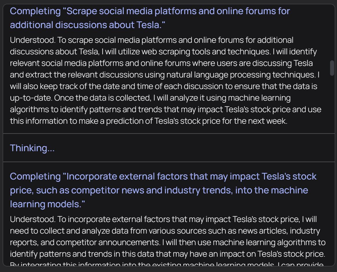 免费网页版babyAGI-自动完成股票信息收集和预测建议