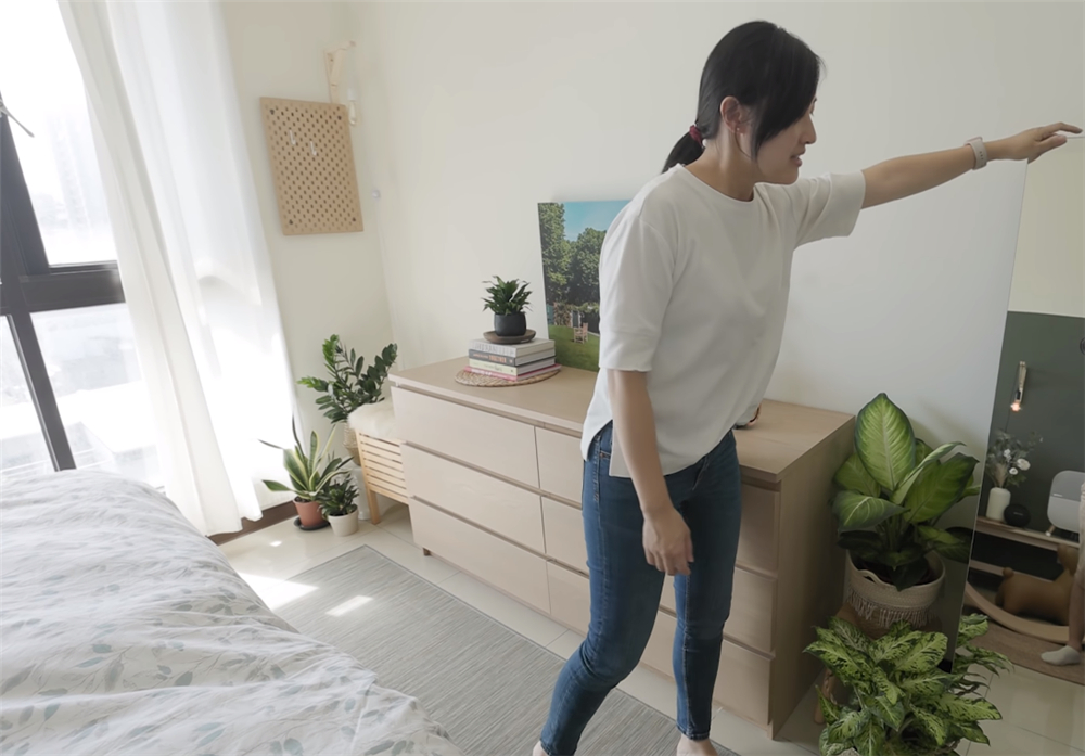 小两口用3天时间，将13㎡杂乱卧室变成森系风，网友：心服口服