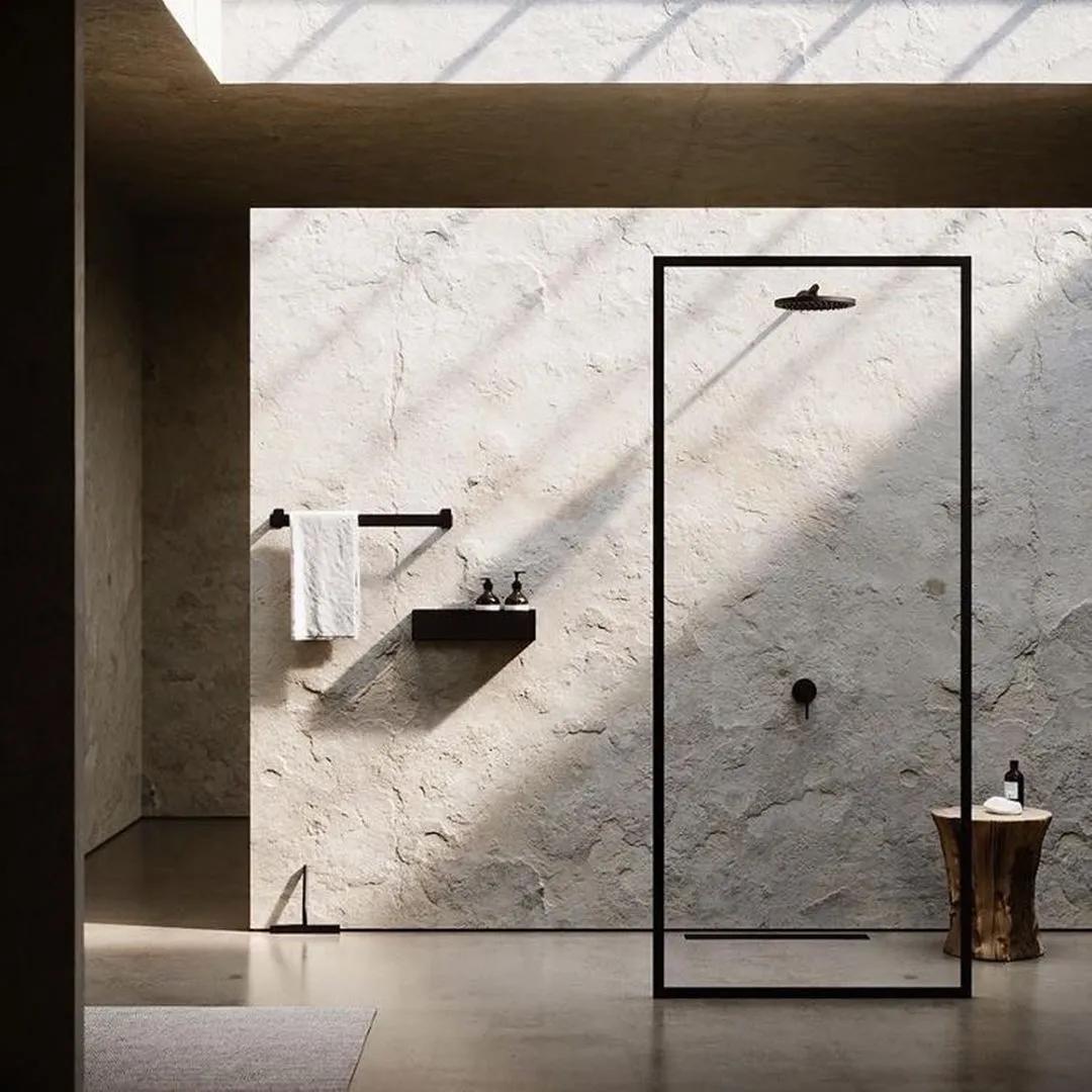 卫生间不做玻璃隔断怎么干湿分离,浴室干湿分离用玻璃隔断还是浴帘