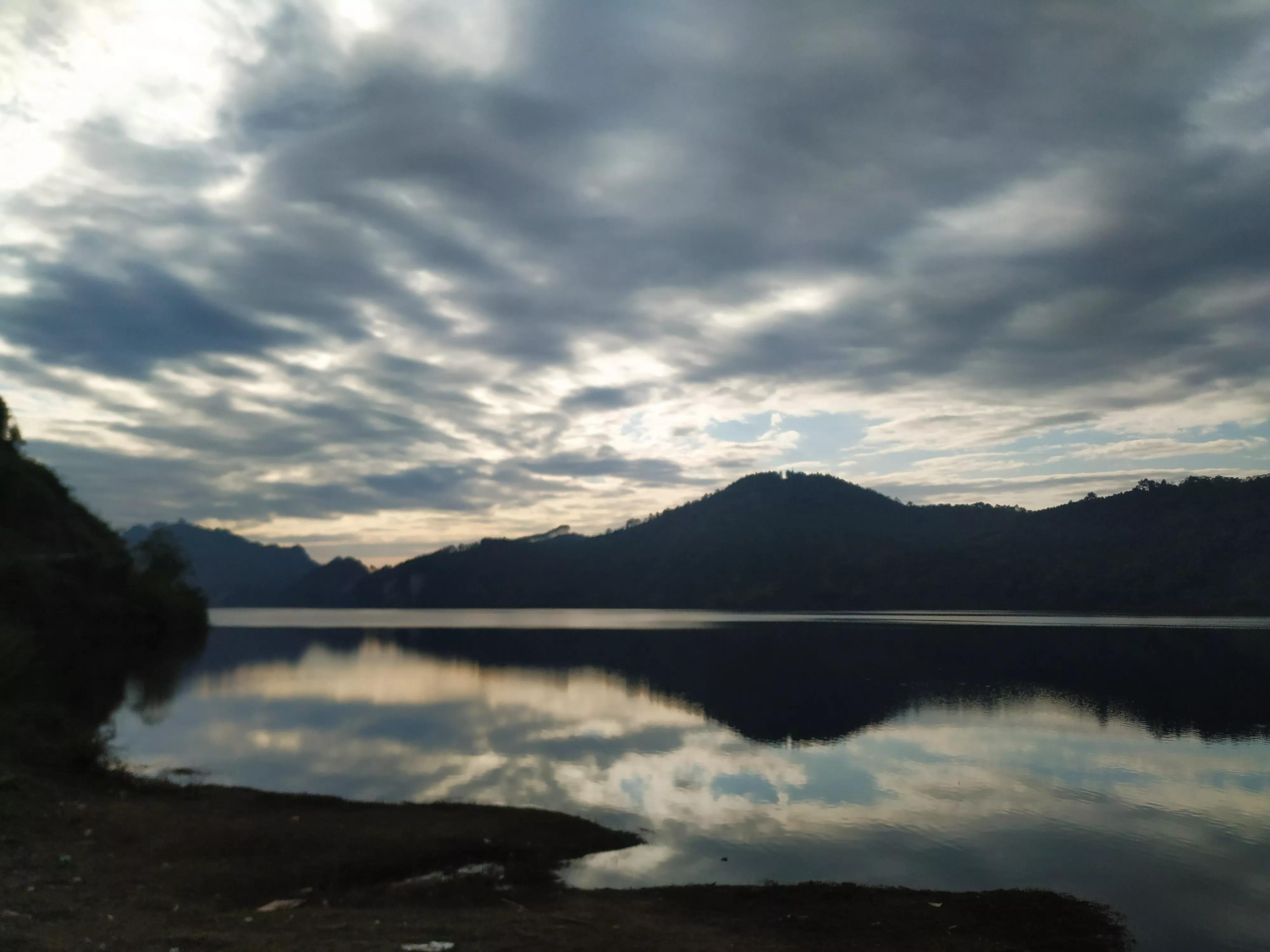 太阳呢？在我煎锅里！——南宁市上林县东敢水库露营