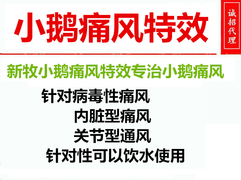 如何预防小鹅痛风,预防小鹅痛风如何控料