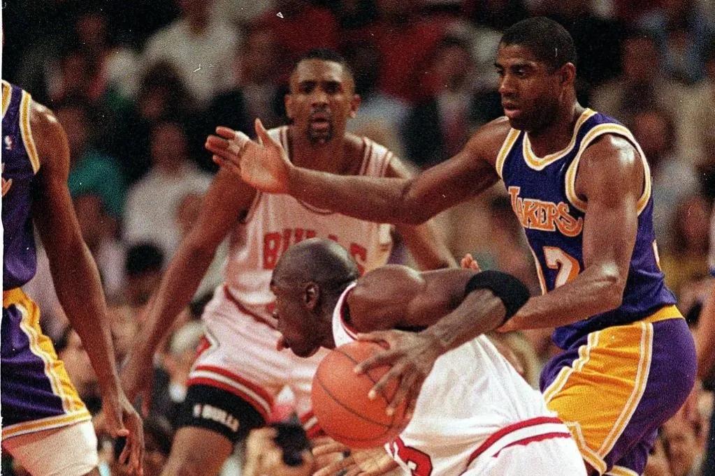 美媒评选NBA历史最佳阵：乔丹领衔,乔丹六次总决赛数据