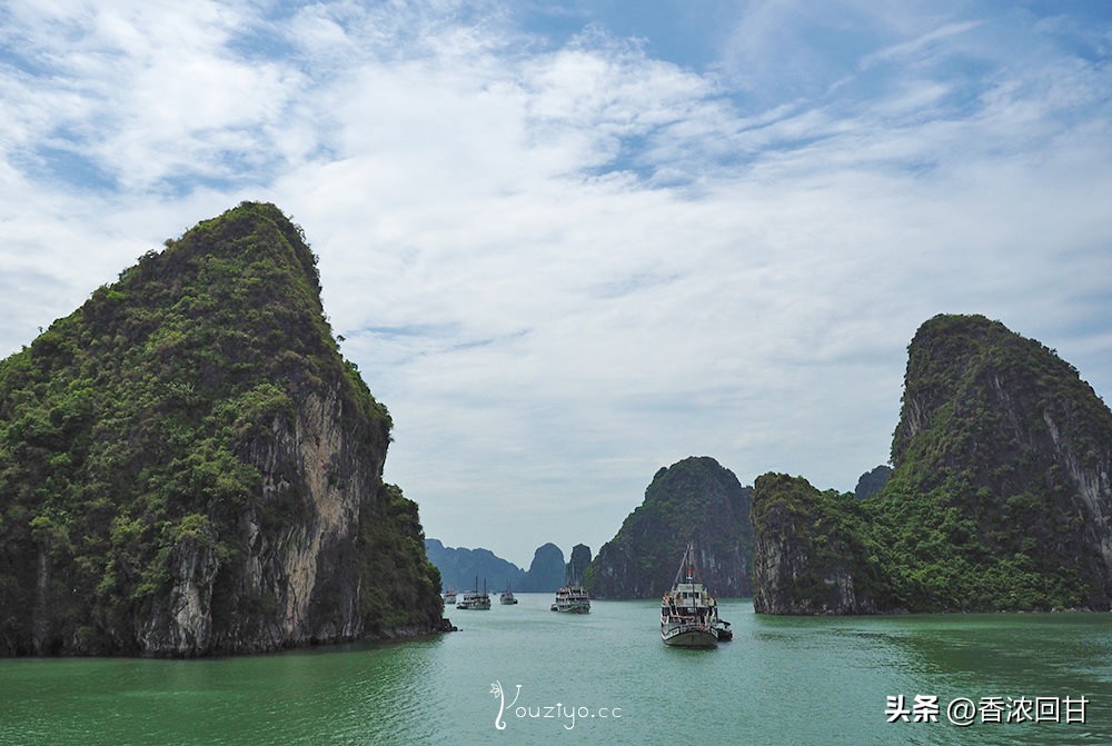 越南下龙湾lacasta游轮,越南下龙湾海滩游玩攻略