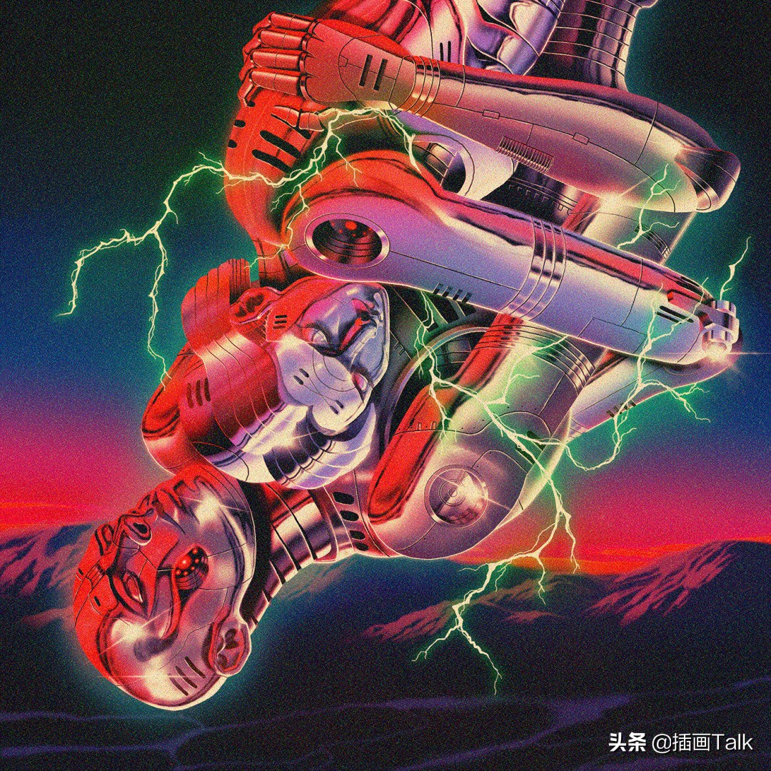 瑞士插画师DexterMaurer，微妙的和谐感