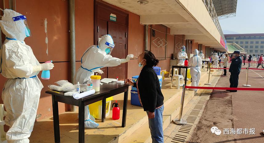 图集|今早的西宁城！有序有爱有速度...