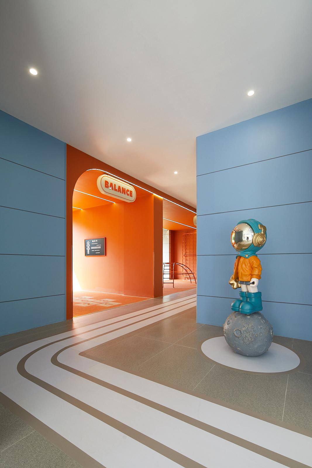 【S.U.N新作】儿童主题架空层+样板房设计：穿越时空的星际之旅！