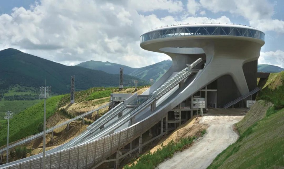 张家口跳台滑雪中心,张家口崇礼跳台进展情况