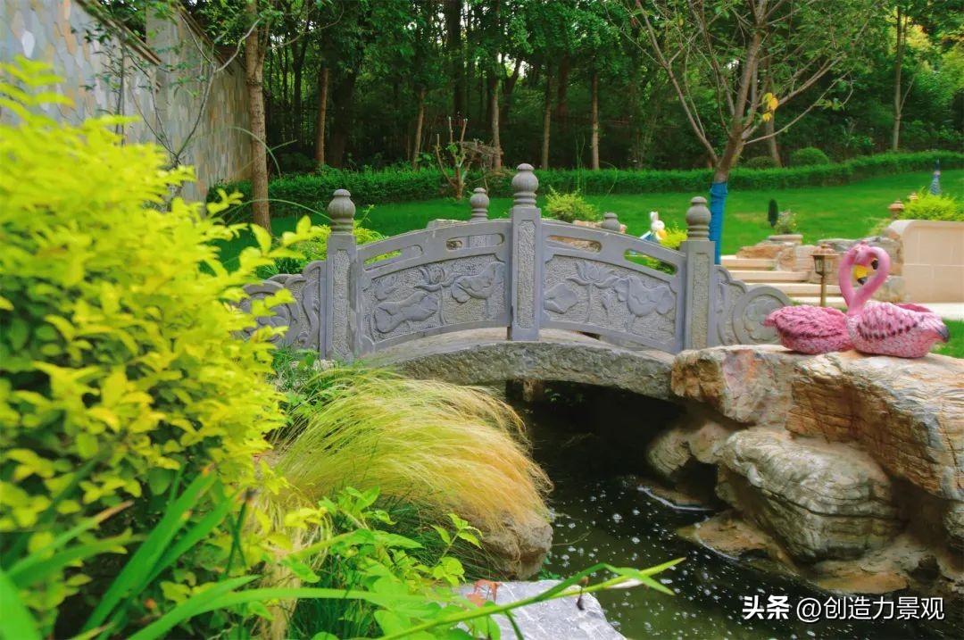 简单大气庭院鱼池设计,庭院设计鱼池的最佳方法