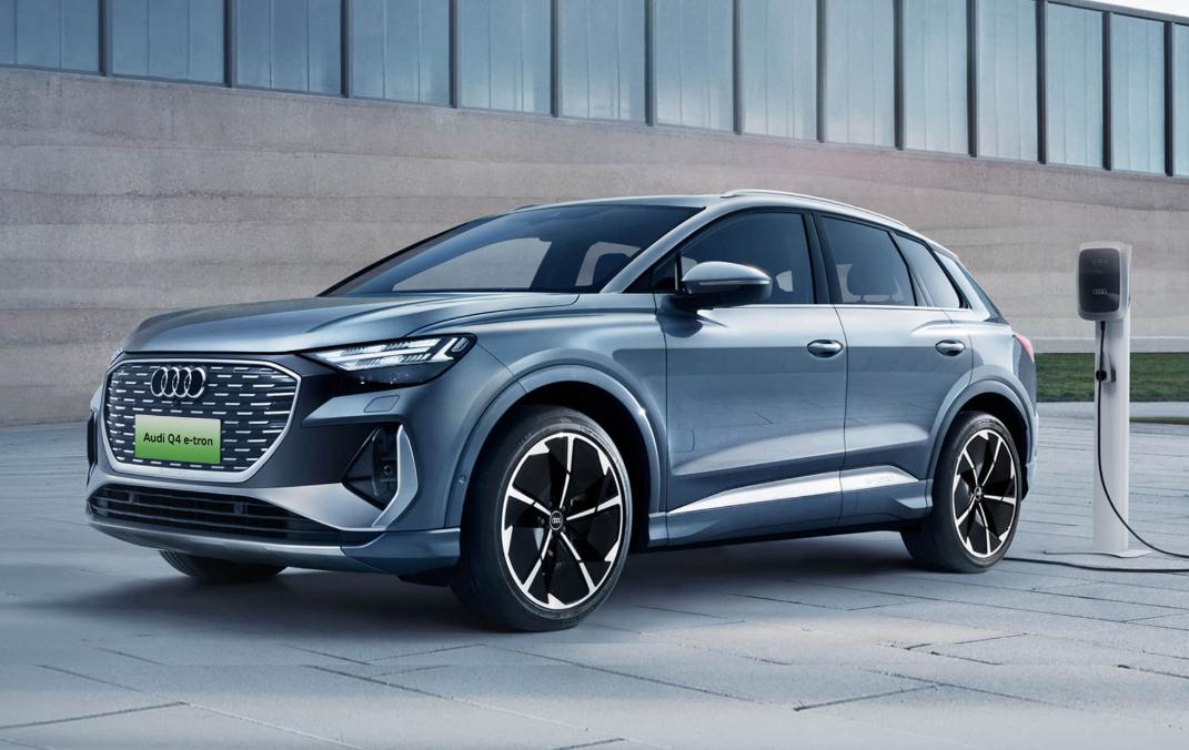 全新奥迪q4e-tron开起来怎么样,量产版奥迪q4e-tron谍照首次亮相