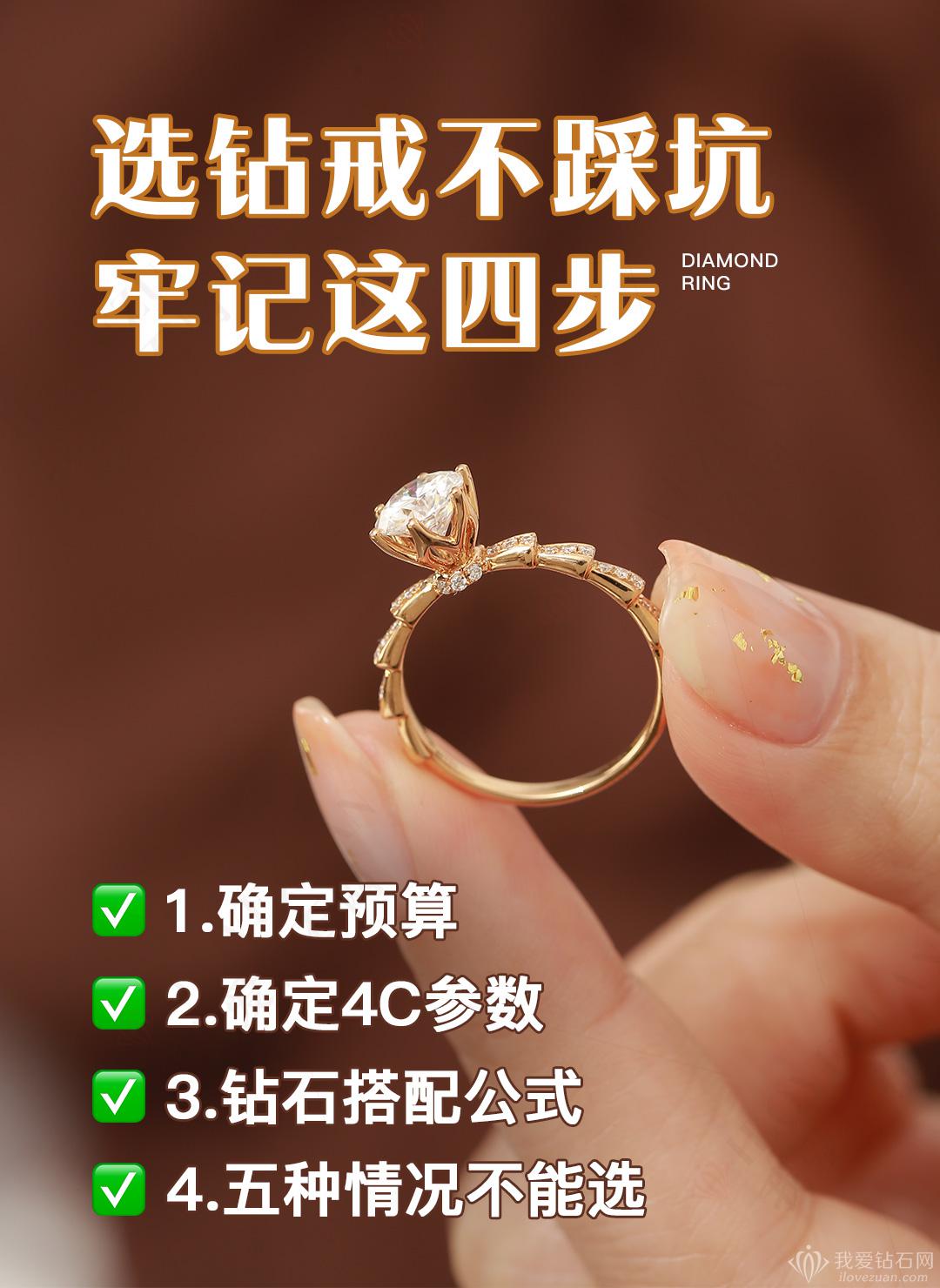 钻戒怎么挑选不被坑,选一款好的钻戒怎么选