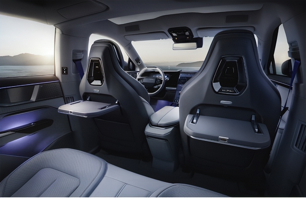 高合hiphiy内饰官图曝光,高合hiphiy全系展翼门