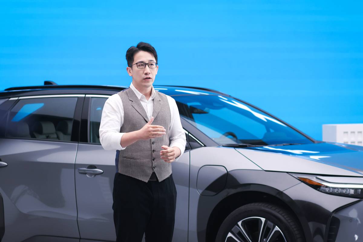 丰田纯电suvbz4x首发,efour一汽丰田