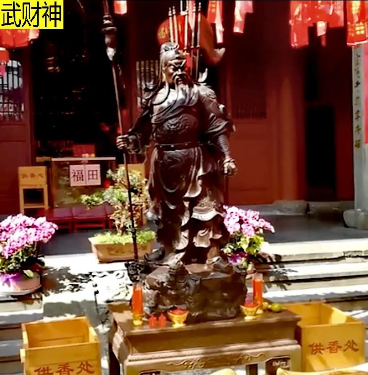 天下第一财神庙灵顺寺全图片,杭州最大的财神庙灵顺寺