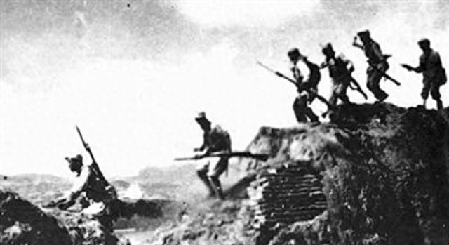 1939年*荣臻聂**带领队伍来到野三坡，村民：你们是反清复明的队伍吗