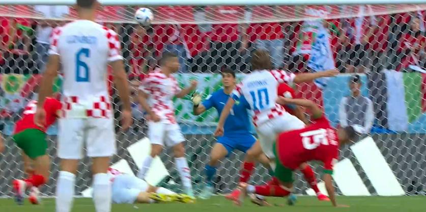 摩洛哥0-0克罗地亚,双方门将失误视频