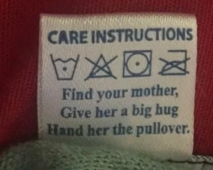 衣服的水洗标会是假的吗,衣服的水洗标上有logo吗