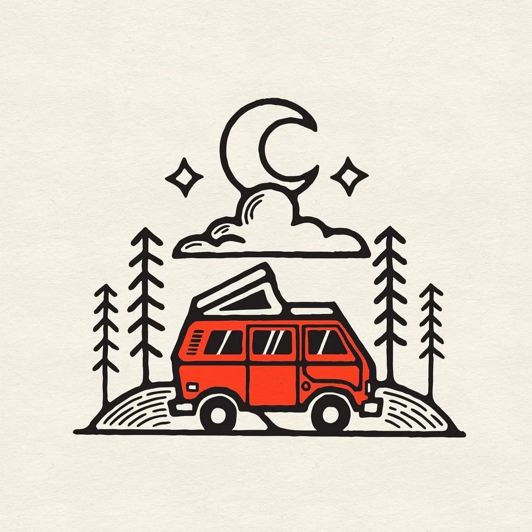 三分钟儿童春天风景简笔画马克笔,海边椰树风景简笔画图片大全