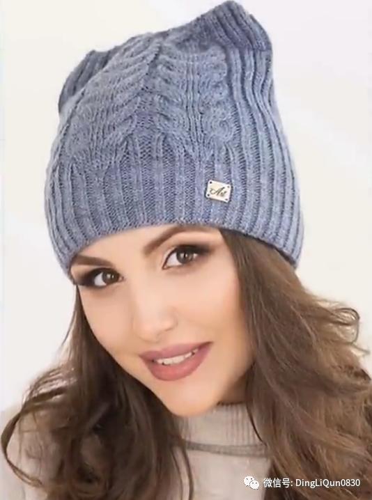 针织帽子大全新款,今年冬天流行针织帽子