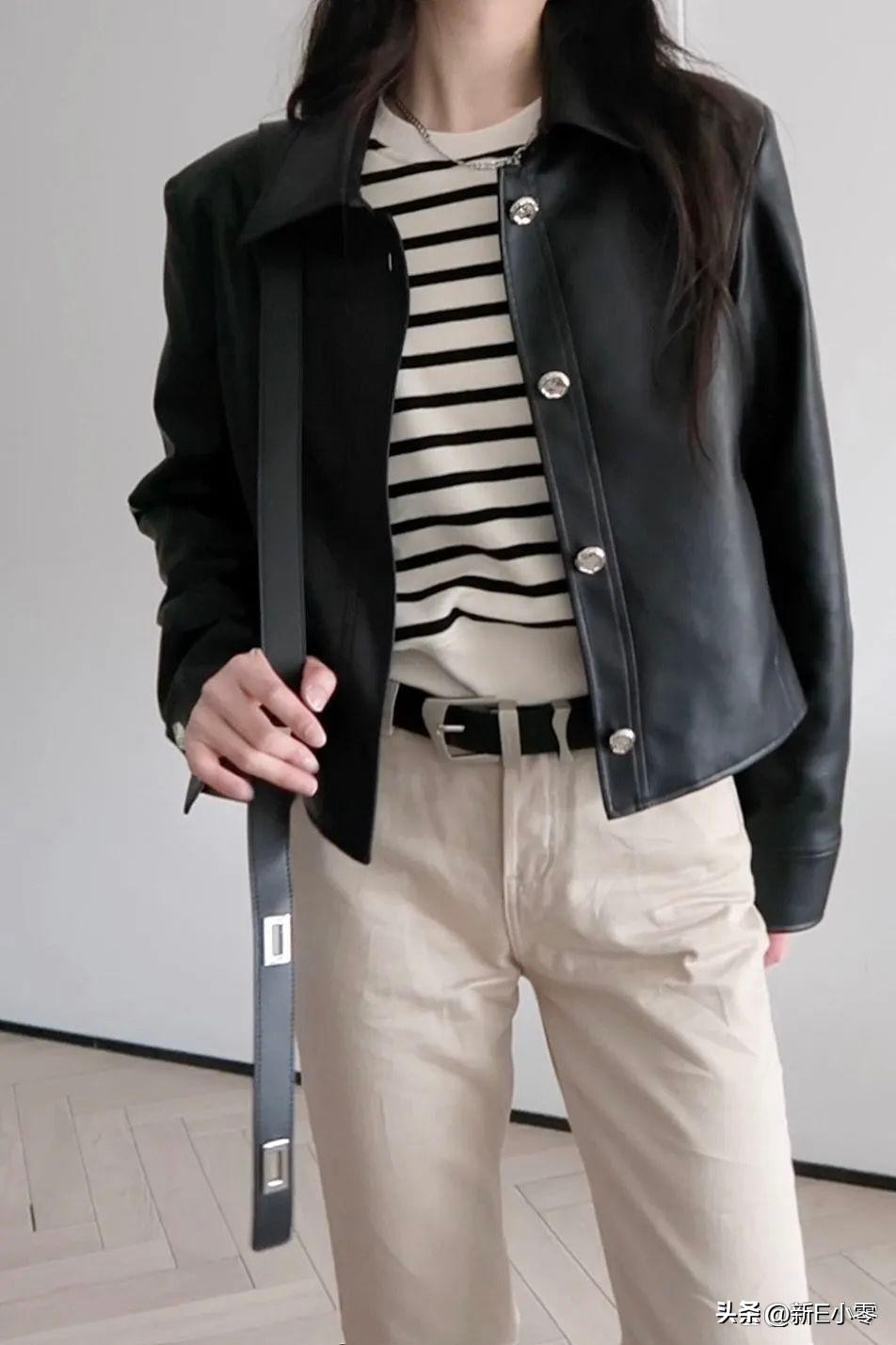 早春oversize皮衣,春装大码外套胖mm早春皮衣