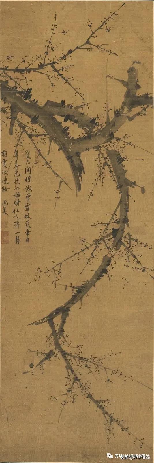 梅花图简介,历代名家梅花图