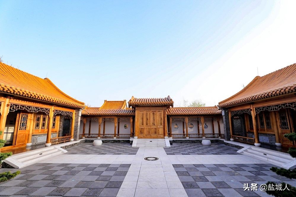 盐城世外桃源景区,盐城正在开发建设的古镇景区