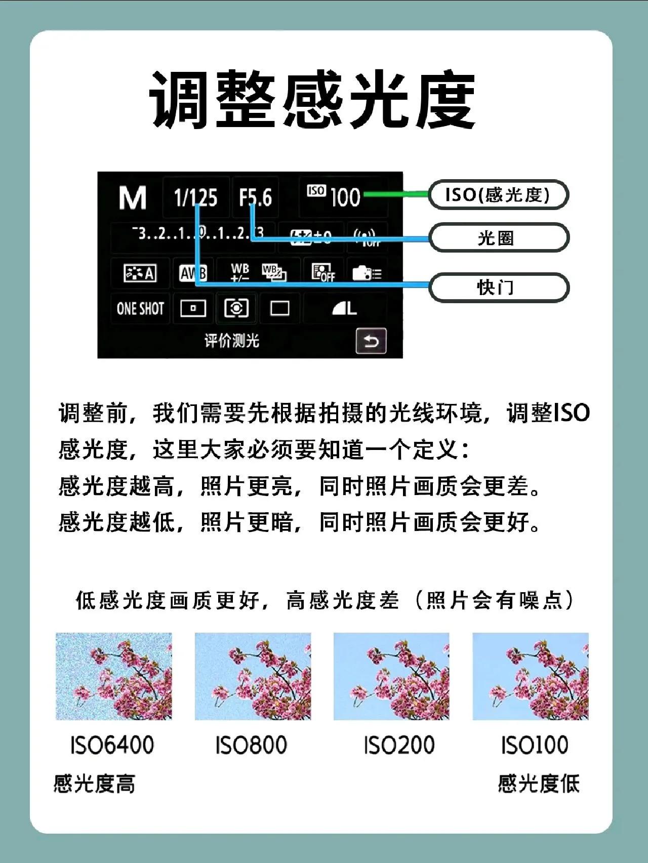 NO10032期|从初学到精通，图文详解“曝光组合”及M档使用教程！