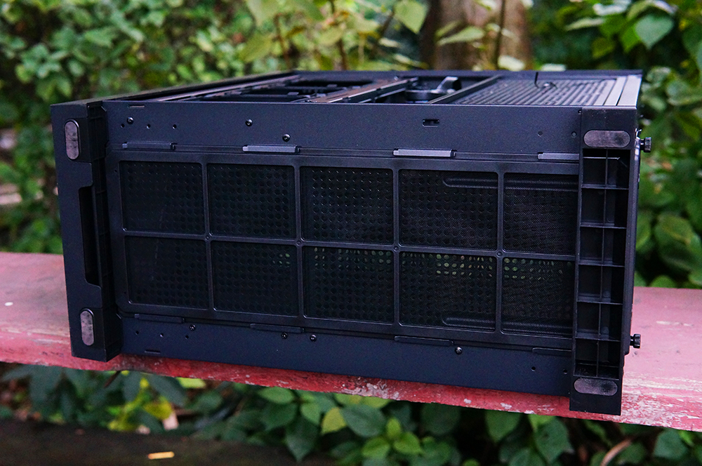 鑫谷昆仑御风幻影黑机箱,鑫谷昆仑御风机箱分体式水冷