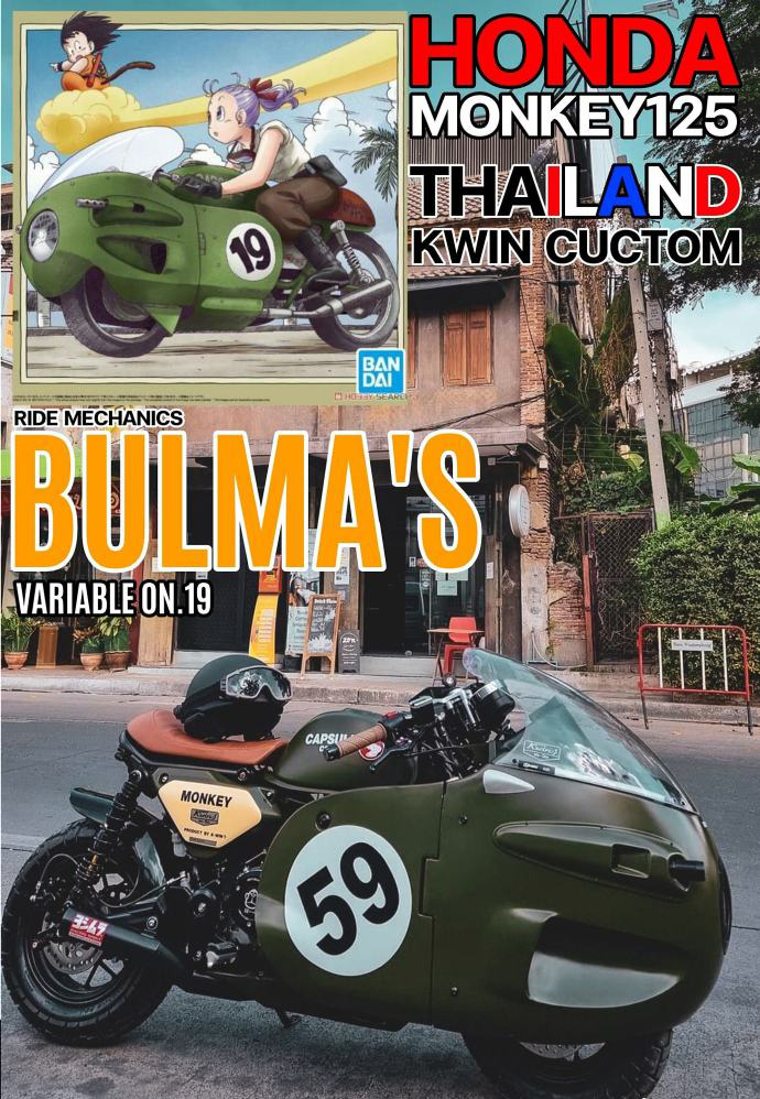 布玛19号摩托改装,龙珠19号摩托