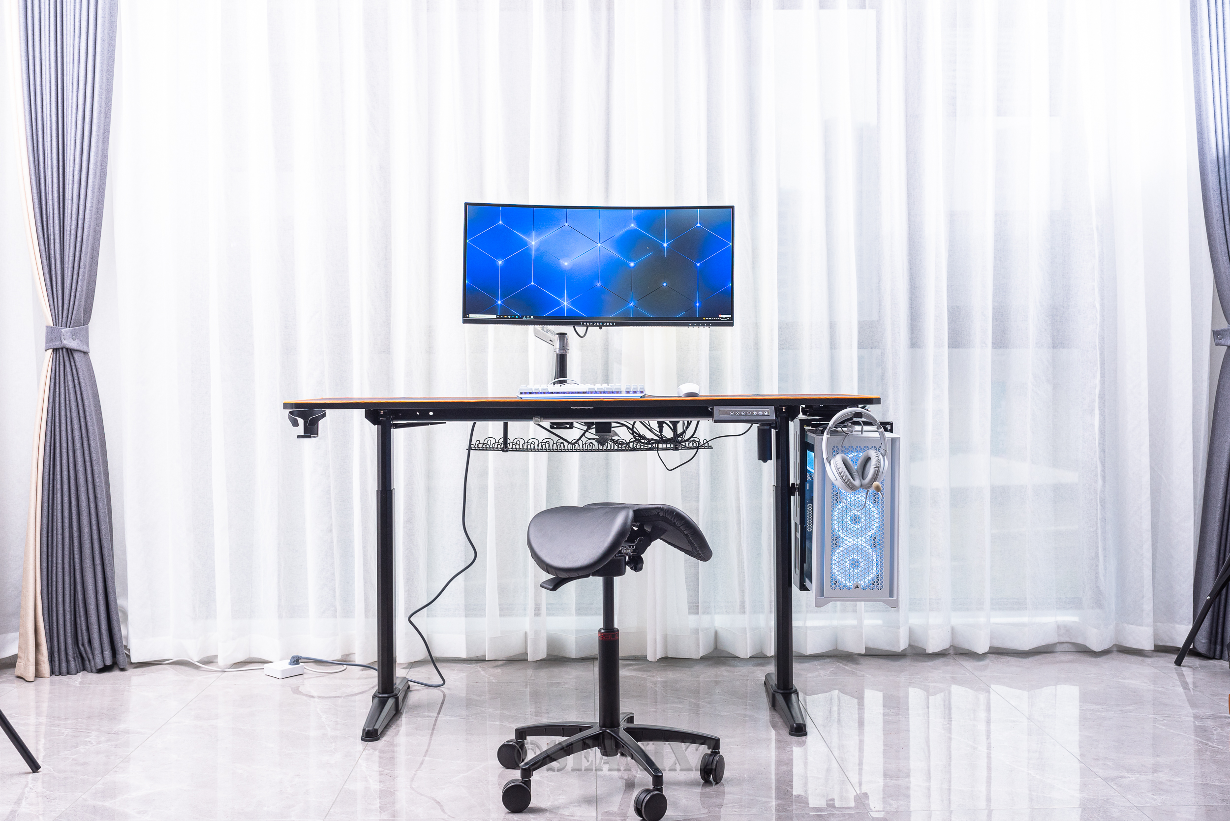 升降桌桌面改造,如何让桌面改的特别好看