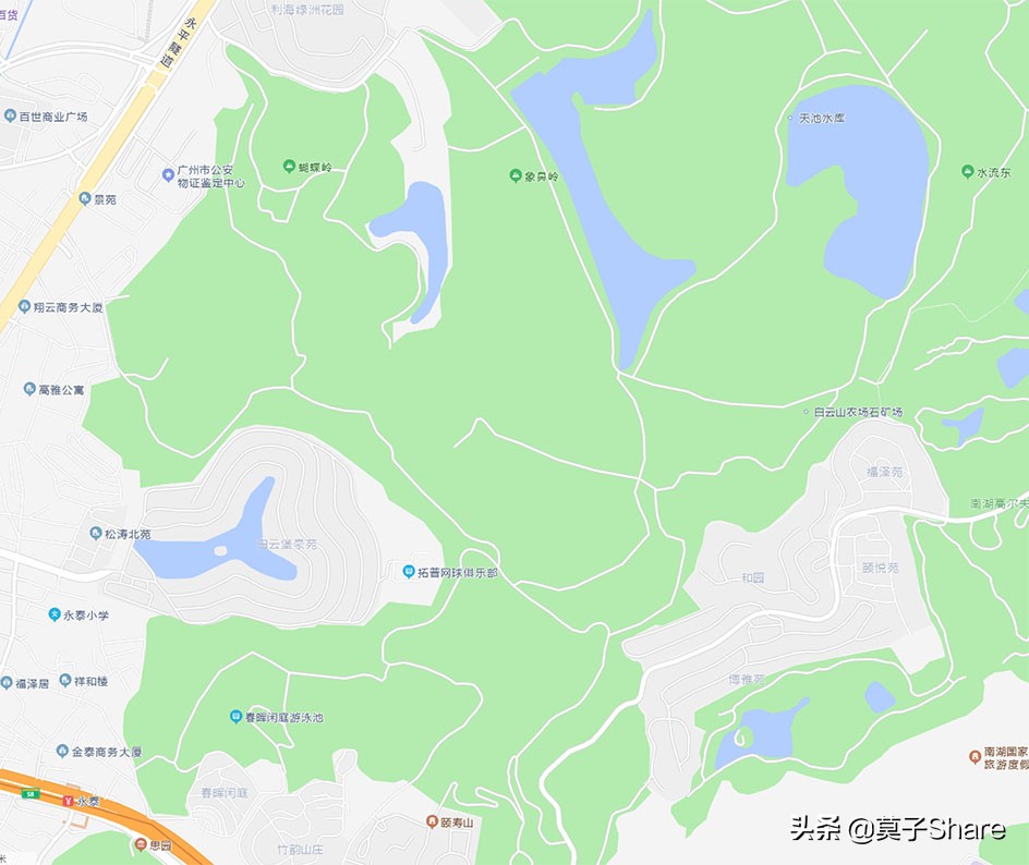 广州白云山小众公园,广州白云山原始森林公园旅游攻略