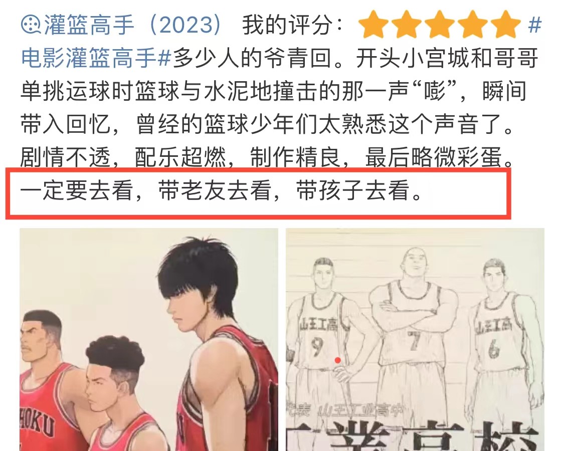 五一档灌篮高手,2022年灌篮高手电影版排片