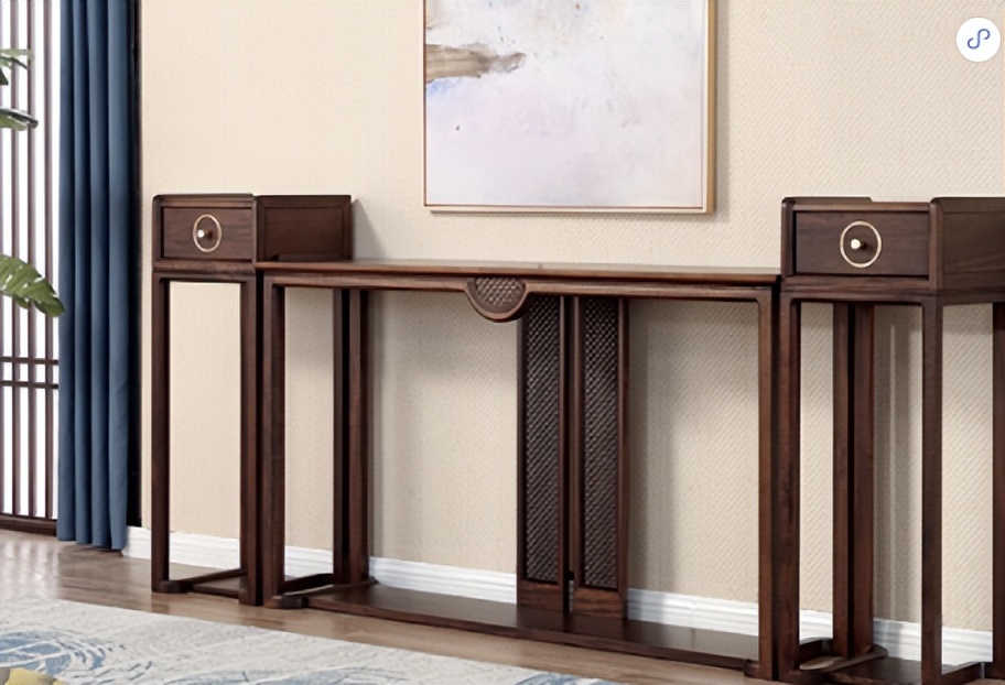 简约经典的家具选择兼具视觉美感,原木新中式极简轻奢风格家具