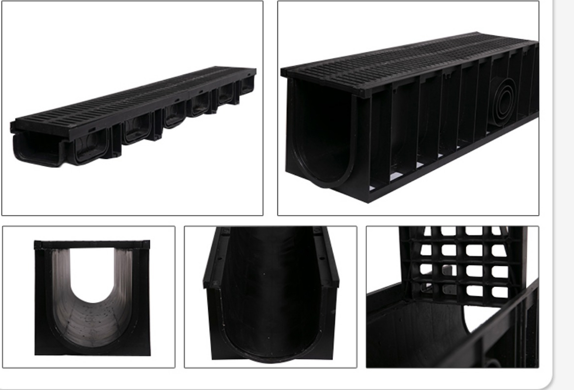 排水沟用什么材料漂亮,成品排水沟u型有哪些材质的