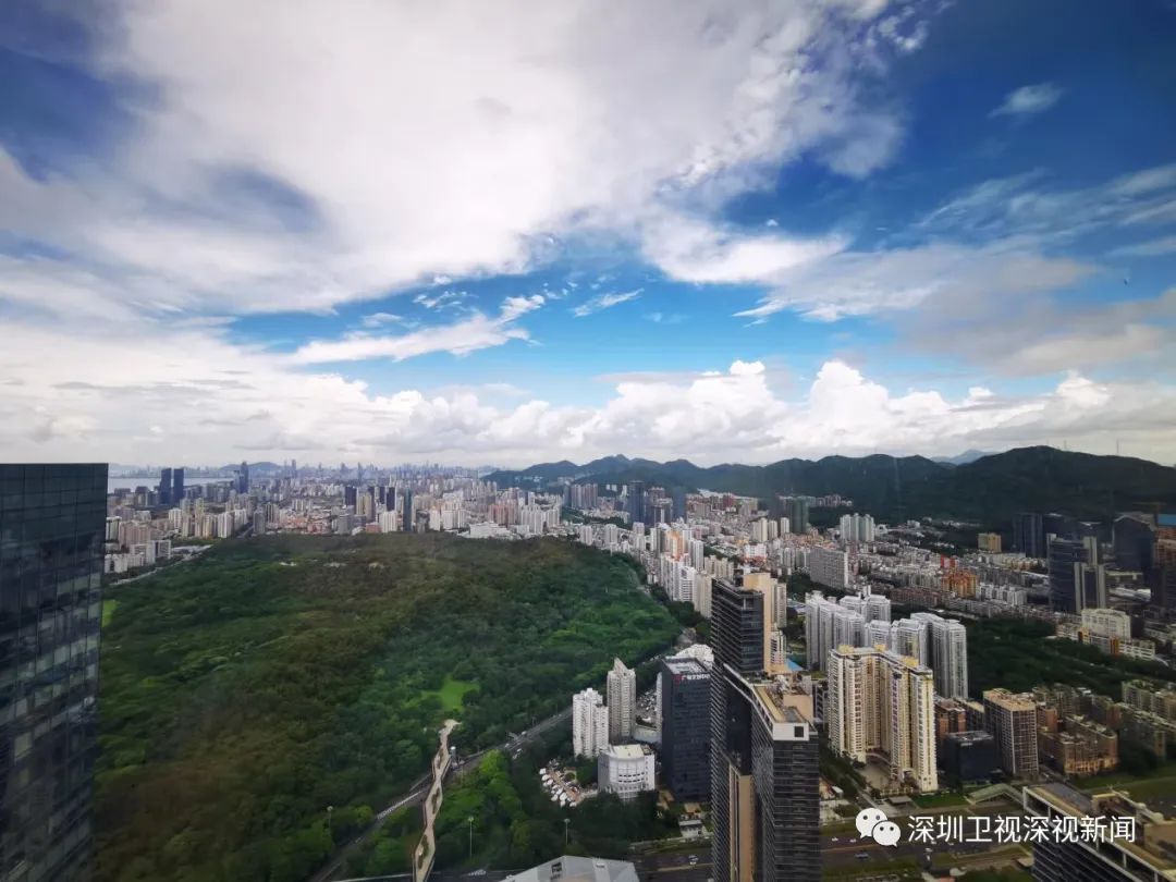 “深圳蓝”刷屏，背后不简单