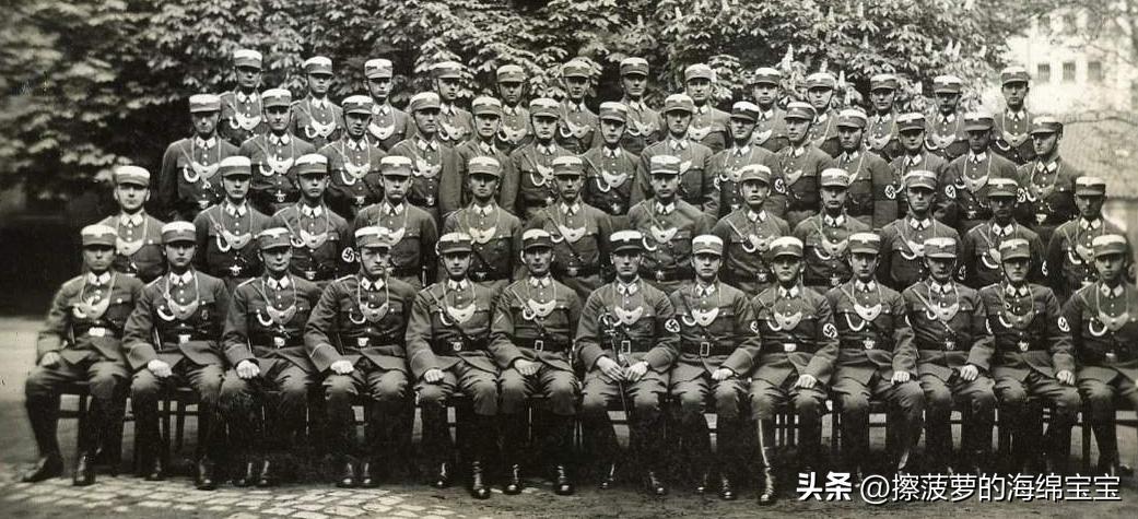 纳粹冲锋队用的什么枪,纳粹德军军衔图解
