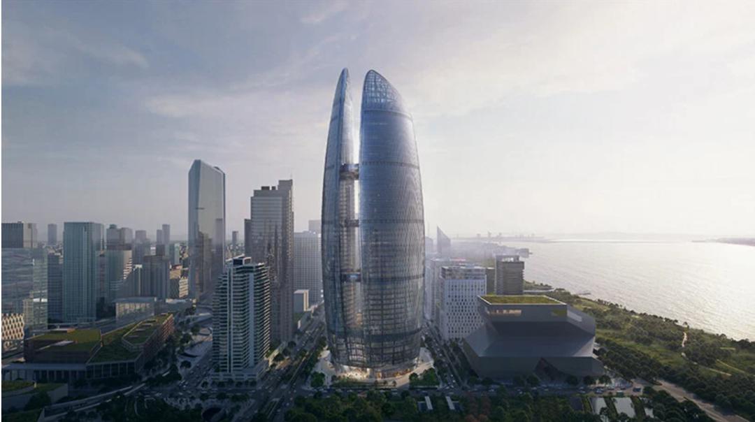 扎哈事务所的公寓,武汉泰康金融中心扎哈